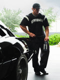 Gymshark Collegiate Oversized T-Shirt — Black/White — 2